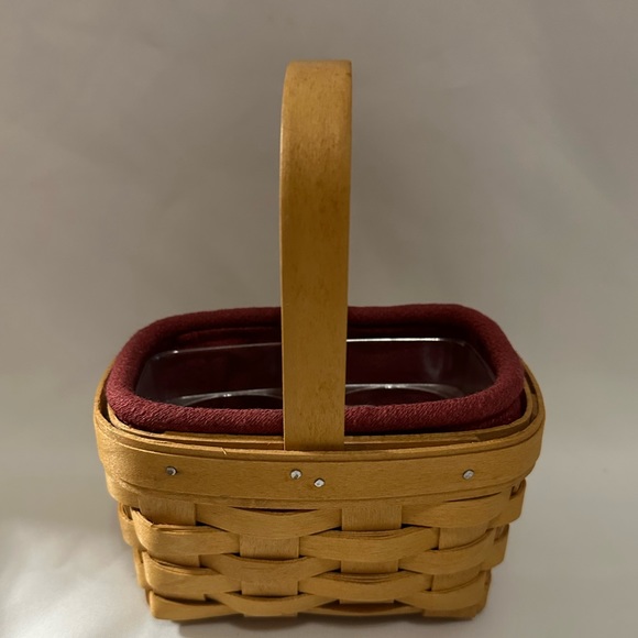 Longaberger Salt & Pepper Holder (2001 signed) - Picture 3 of 5